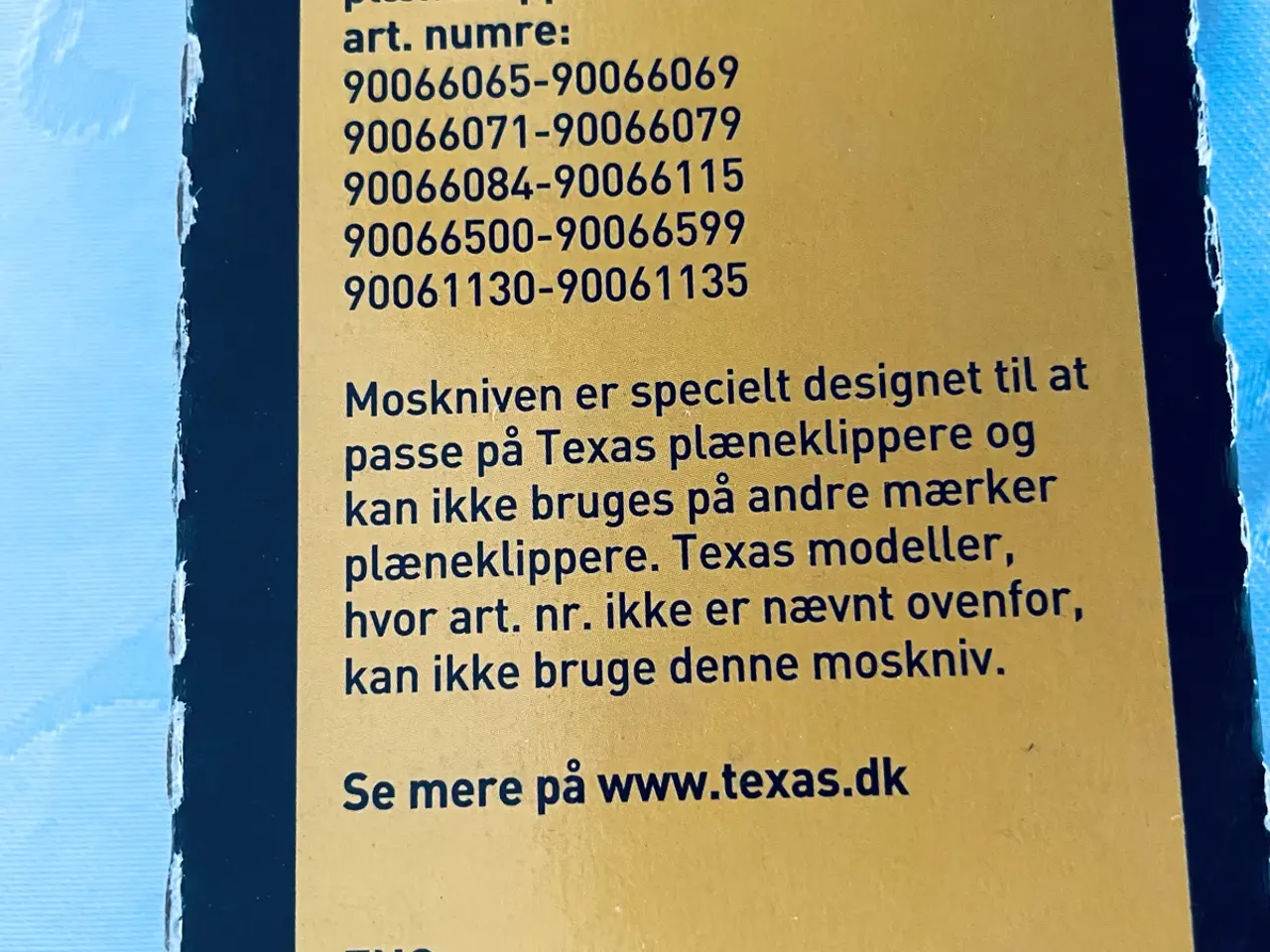 Billede 4 - Moskniv til Texas
