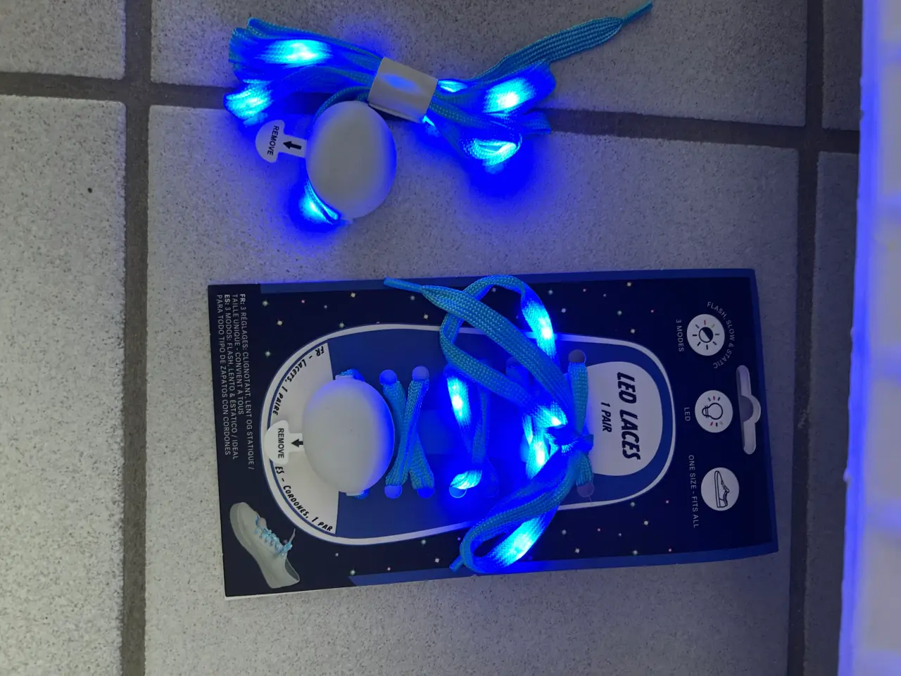 Billede 5 - Ny LED snørebånd 