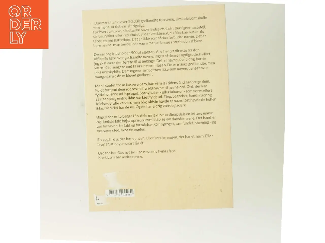 Billede 3 - Det skal barnet ikke hedde! : kært barn har andre navne af Mic Hoffmann Hansen (Bog)