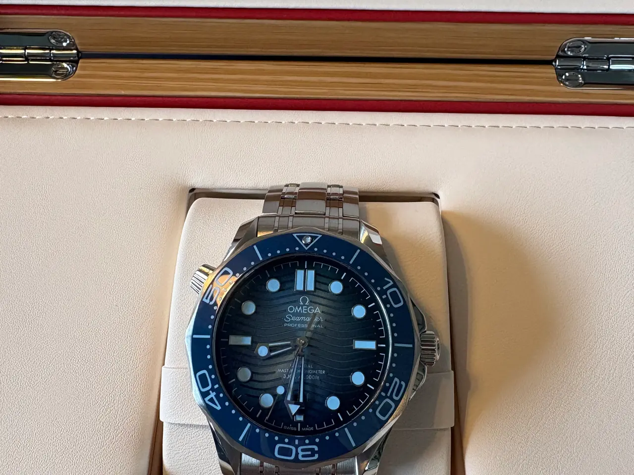 Billede 2 - OMEGA SEAMASTER 300 summer blue