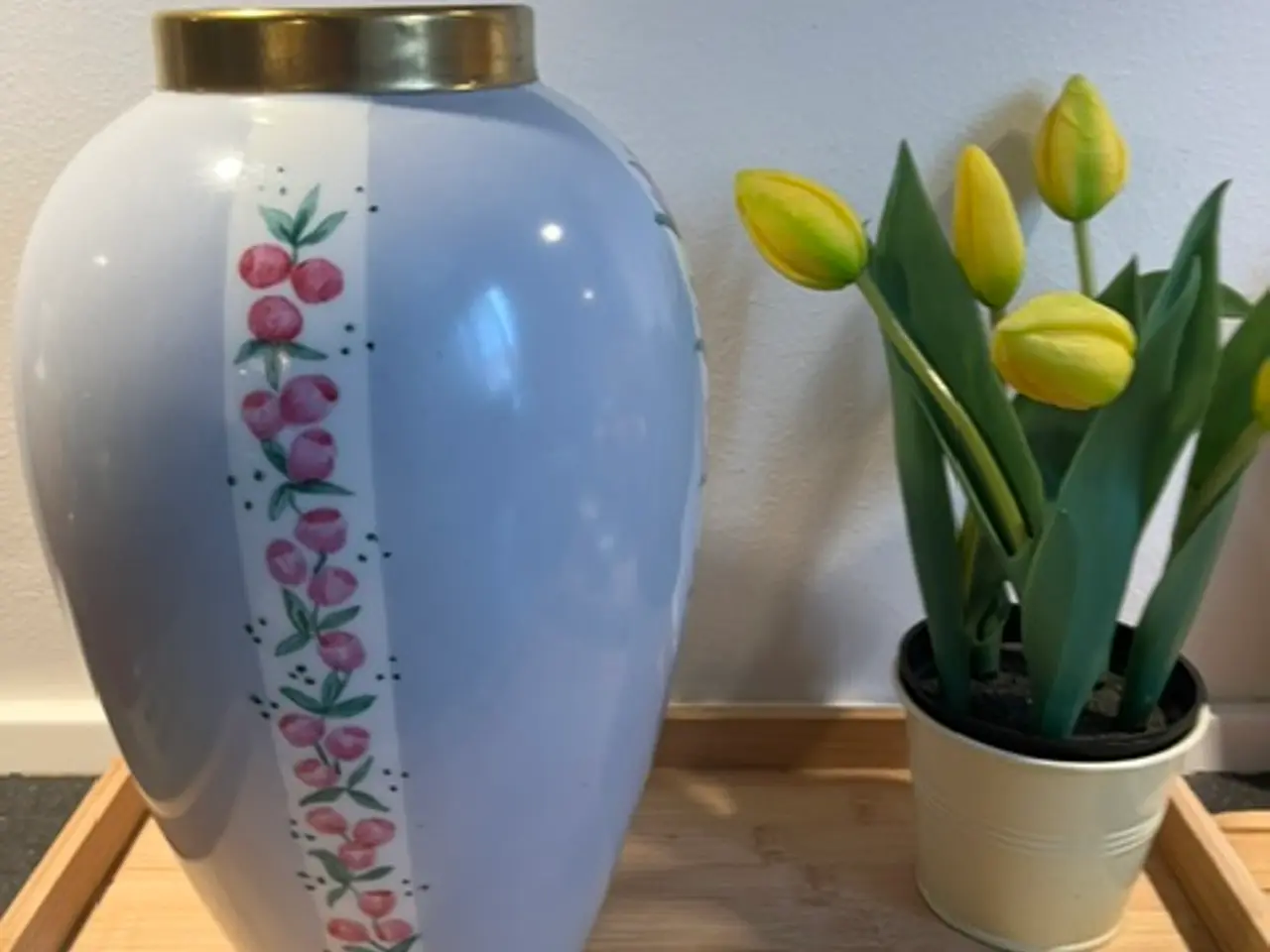 Billede 5 - Smuk vintage Alka (Alboth & Kaiser) porcelænsvase
