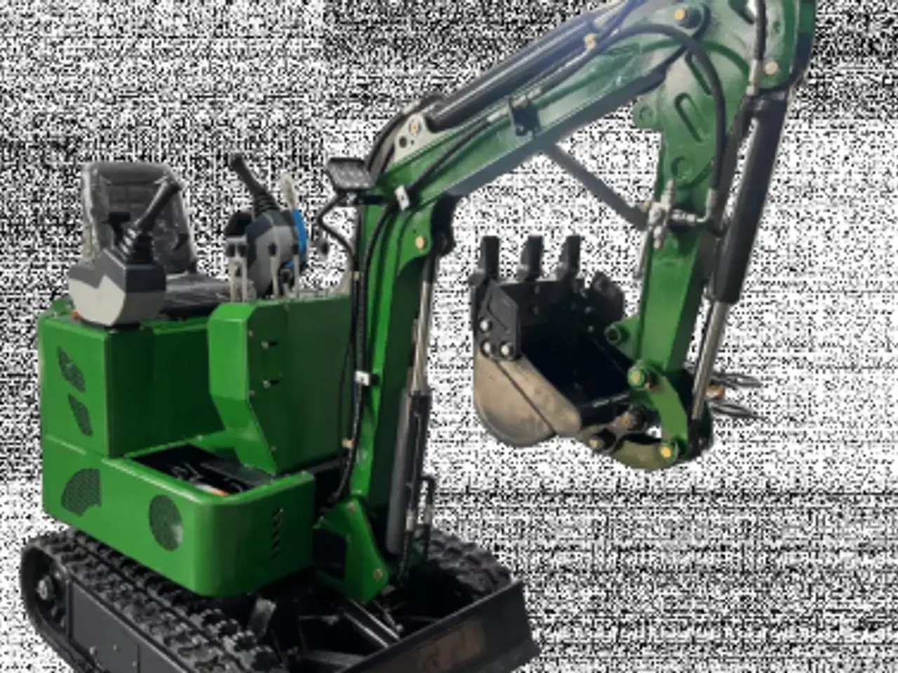 Billede 3 - Elektrisk minigraver ✅ 1000 kg ✅ Lithium batteri ✅