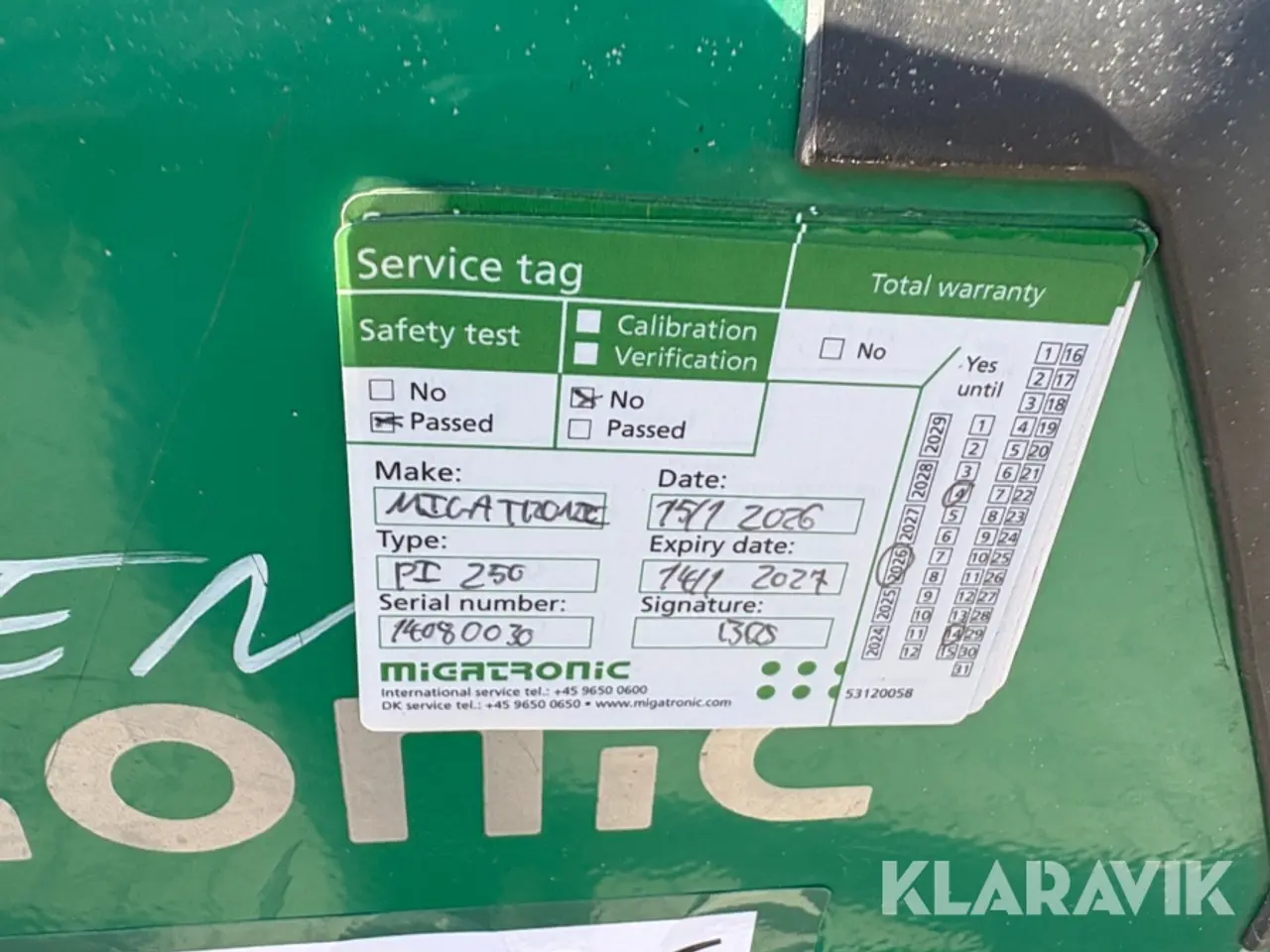 Billede 6 - Svejsemaskine Migatronic PI 250 DC med 6 tilbehør