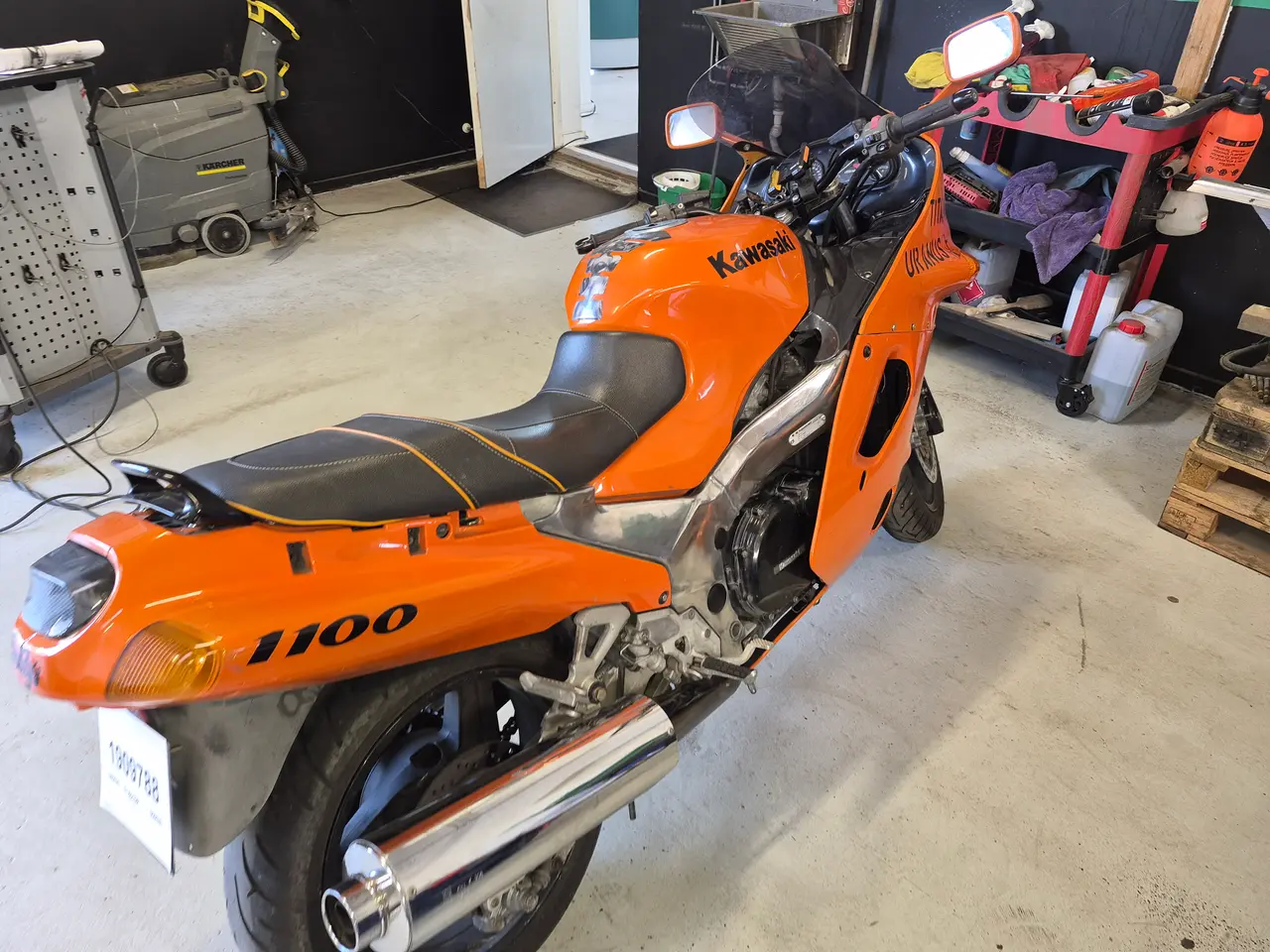 Billede 3 - Dejlig kawazaki zzr1100D