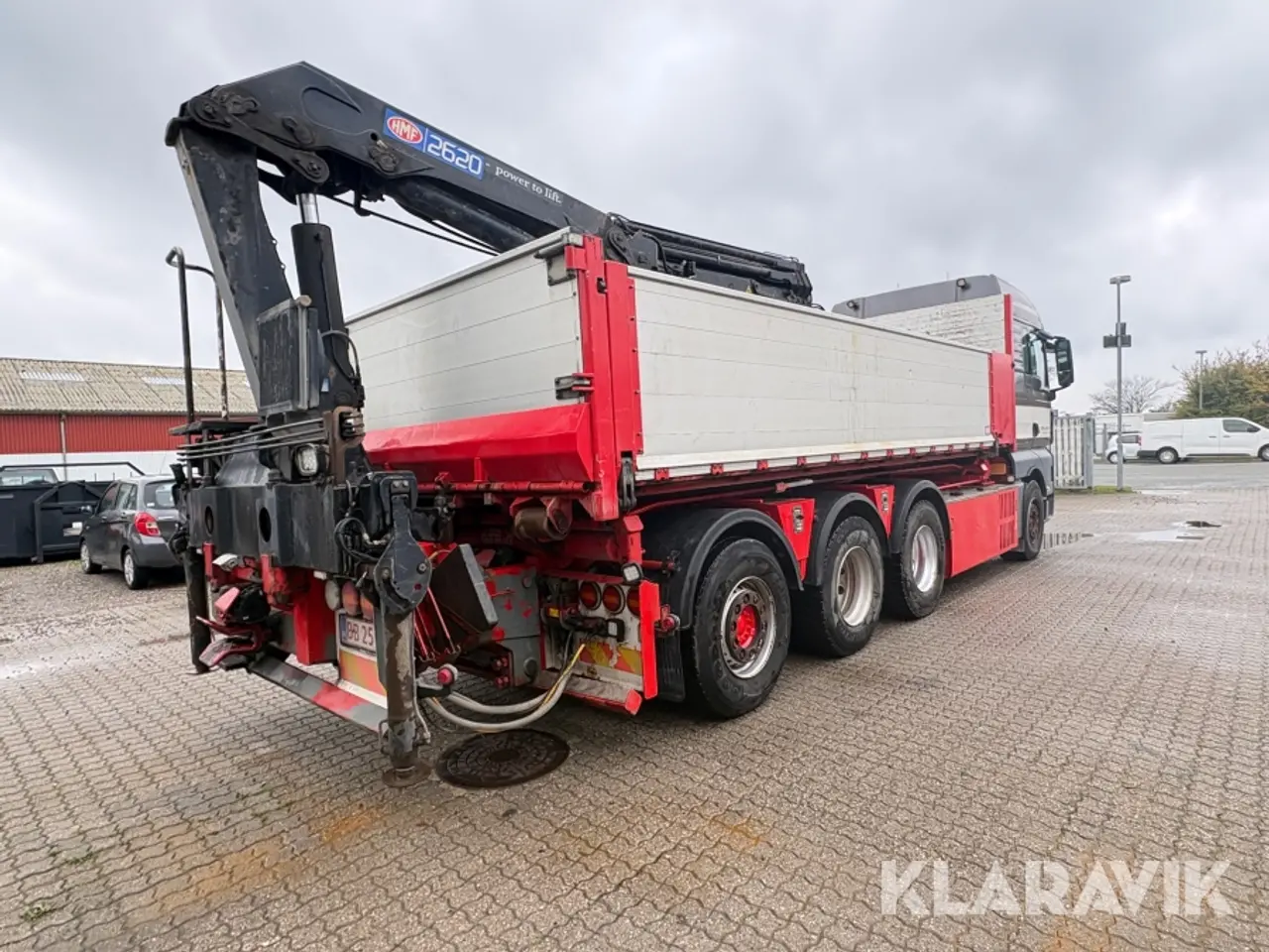 Billede 3 - Kranbil MAN TG 35. 8X4-4-BL