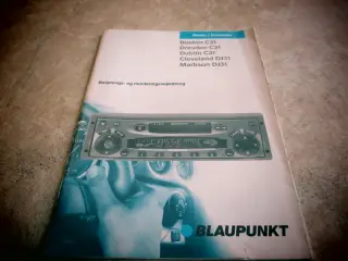 Instruktionsbog Blaupunkt radio