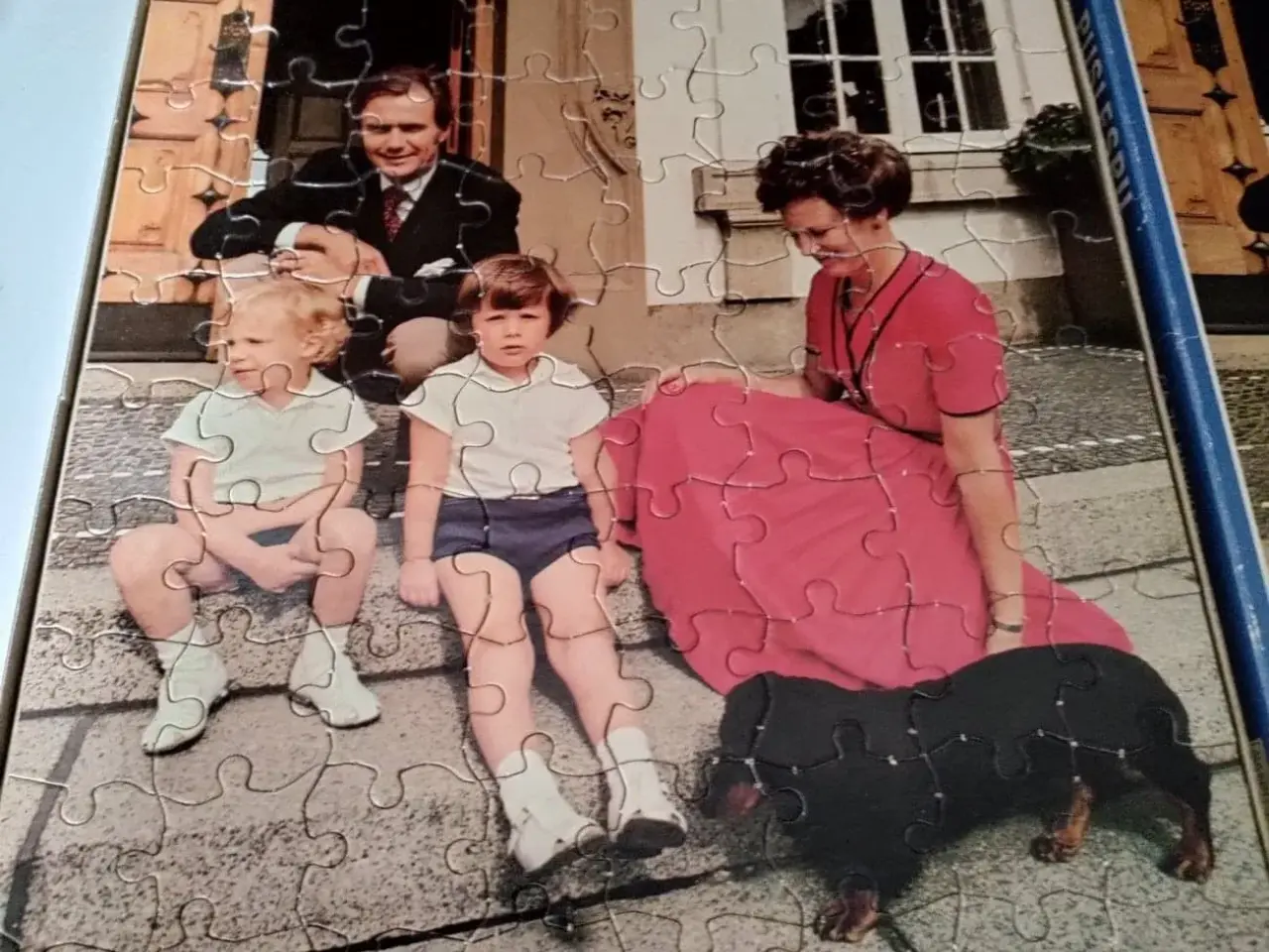 Billede 3 - Retro puslespil med Dronning Margrethe,