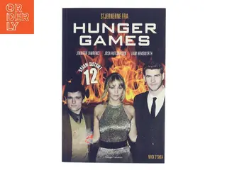 Bagom district 12 : stjernerne fra Hunger Games : Jennifer Lawrence, Josh Hutcherson, Liam Hemsworth af Mick O'Shea (Bog)