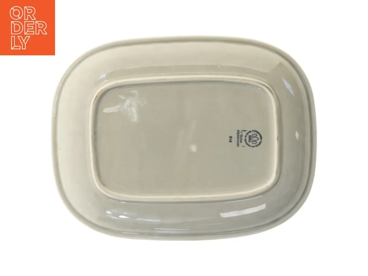 Billede 2 - Keramisk fad (str. 31x24 cm) fra B&G