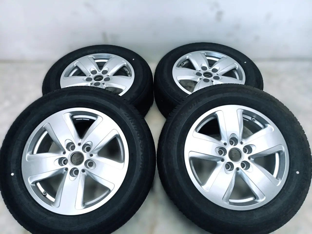Billede 3 - 5x112 16" ET41 nav 66,6ø MINI sommersæt inkl. TPMS