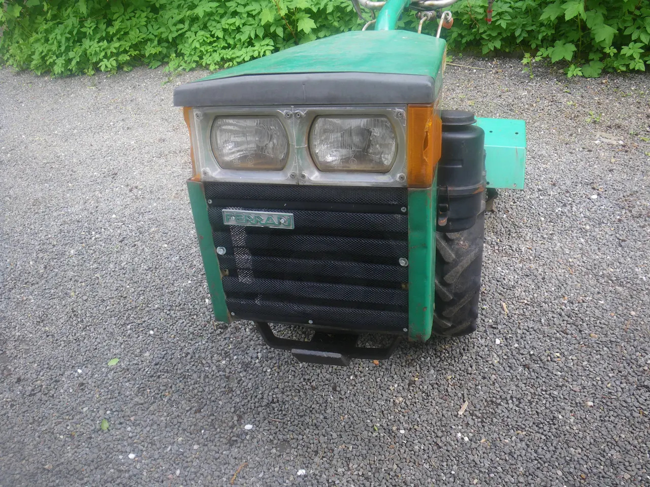 Billede 2 - Havetraktor 2 hjulet med fræser