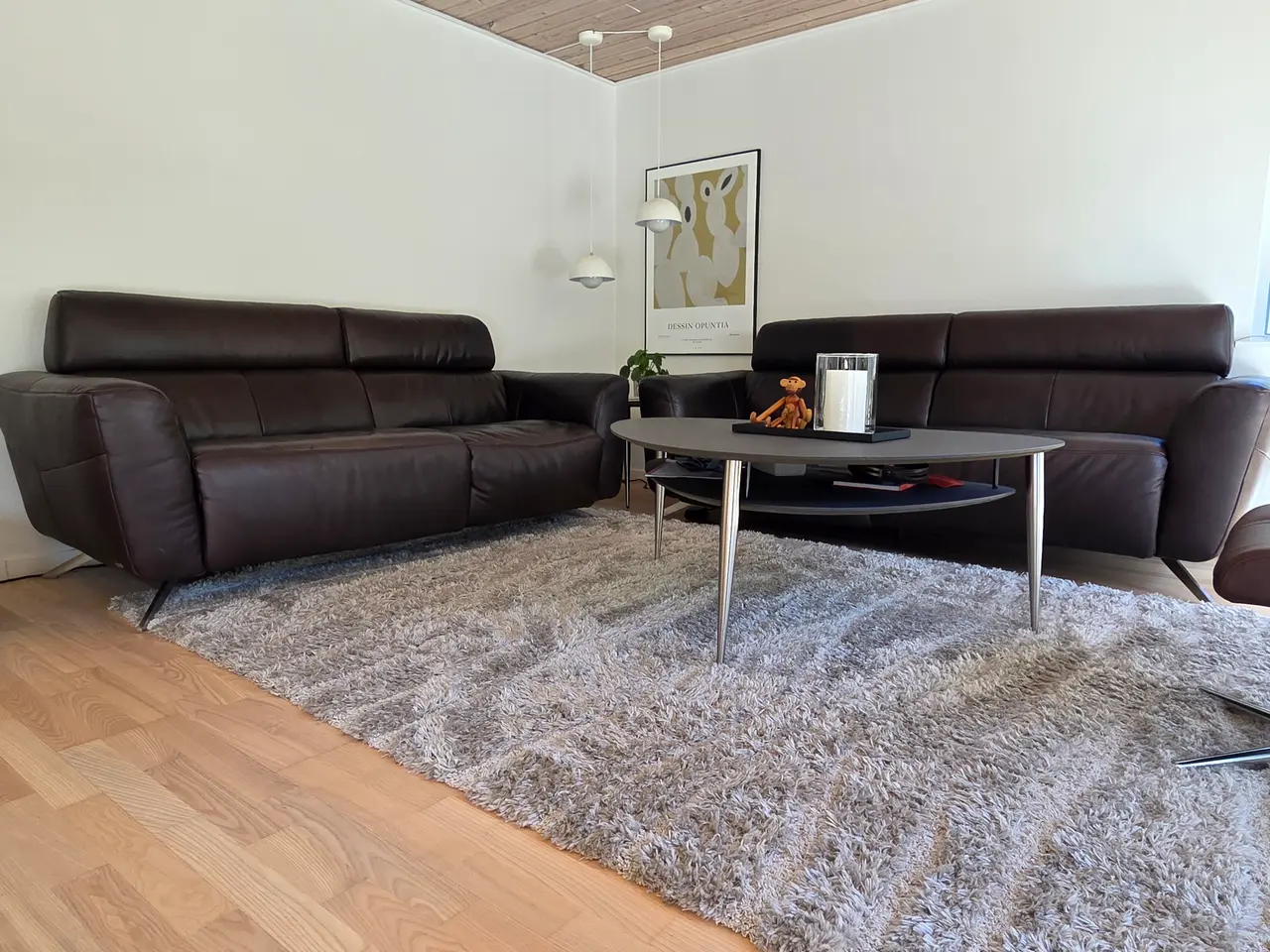 Billede 1 - Natuzzi 3 + 2½ personers sofaer med recliner.