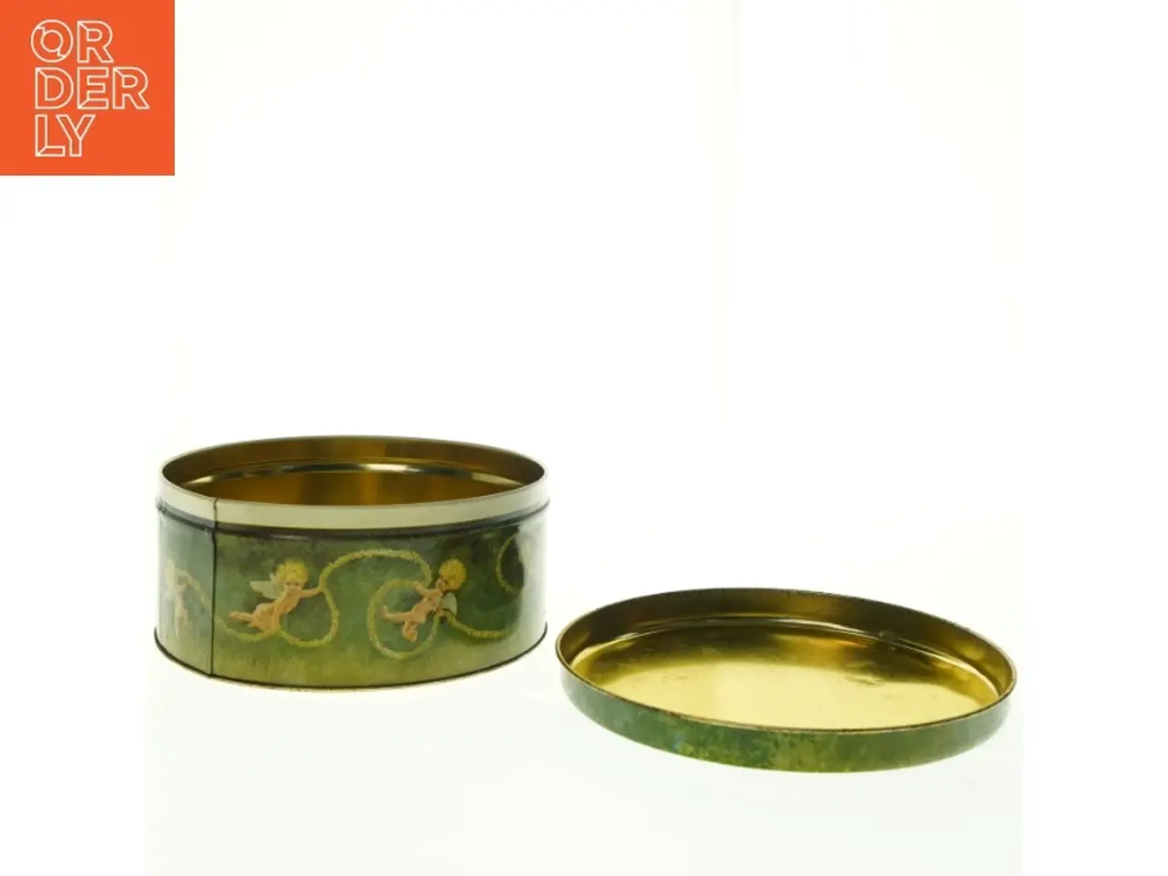 Billede 6 - Dekorativ vintage dåse fra Ira (str. Diameter, 23 cm 10 cm)
