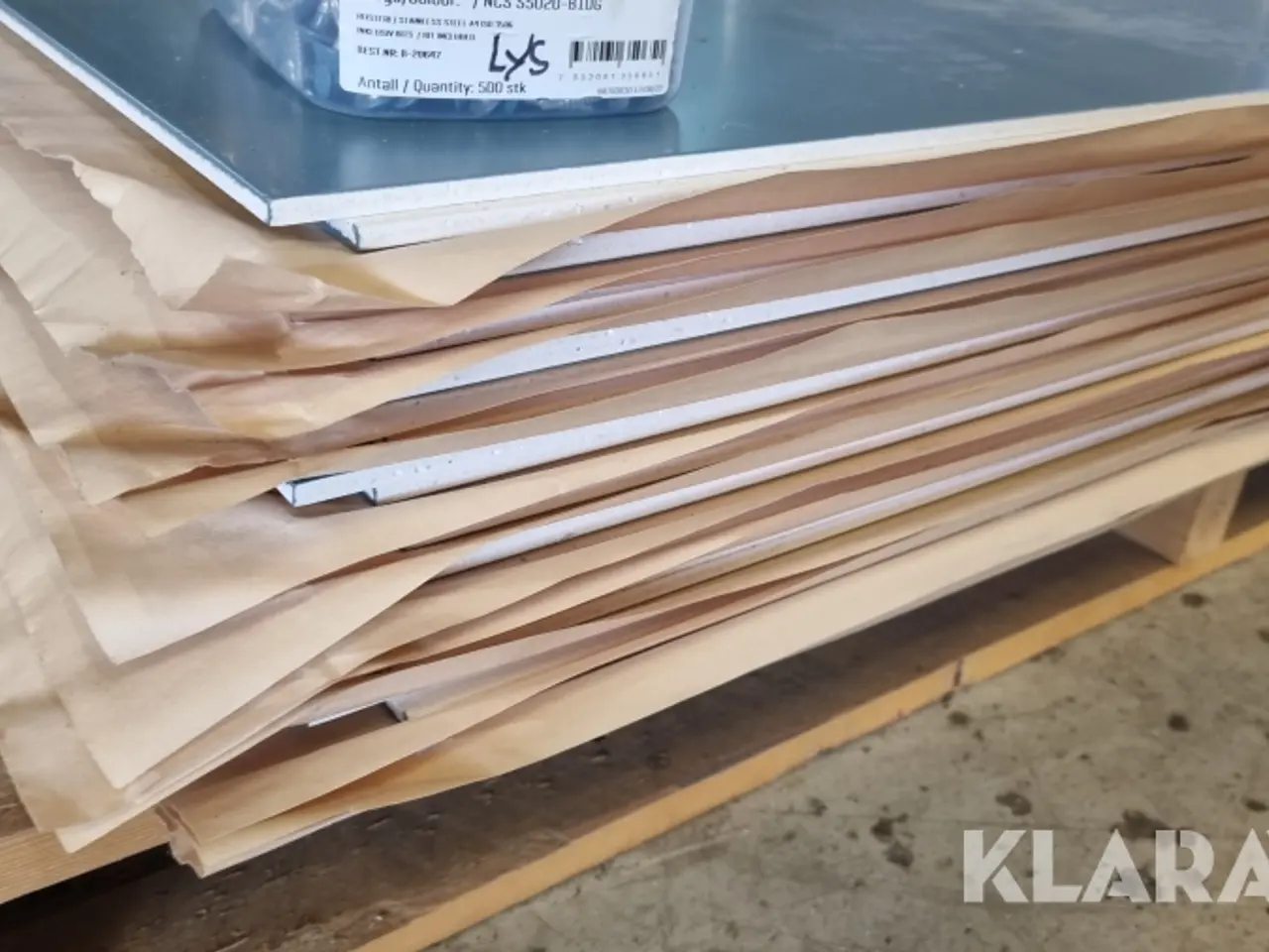 Billede 4 - Facadeplader Steni 25 styk NCS S5020-B10G