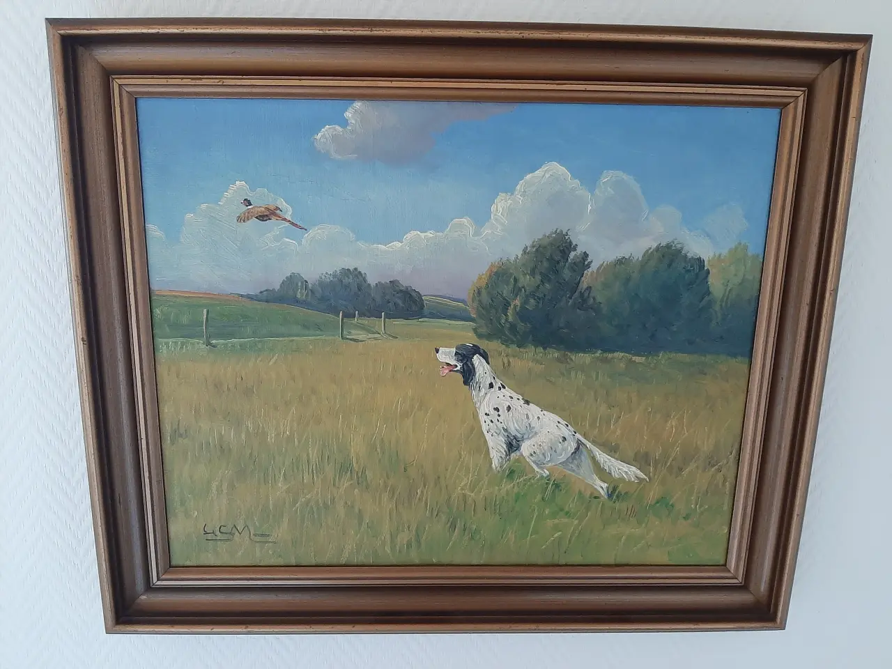 Billede 1 - Maleri af Leo Charles Møller 