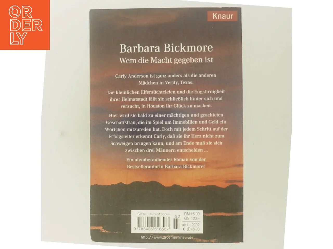 Billede 3 - Wem die Macht gegeben ist af Barbara Bickmore (Bog)