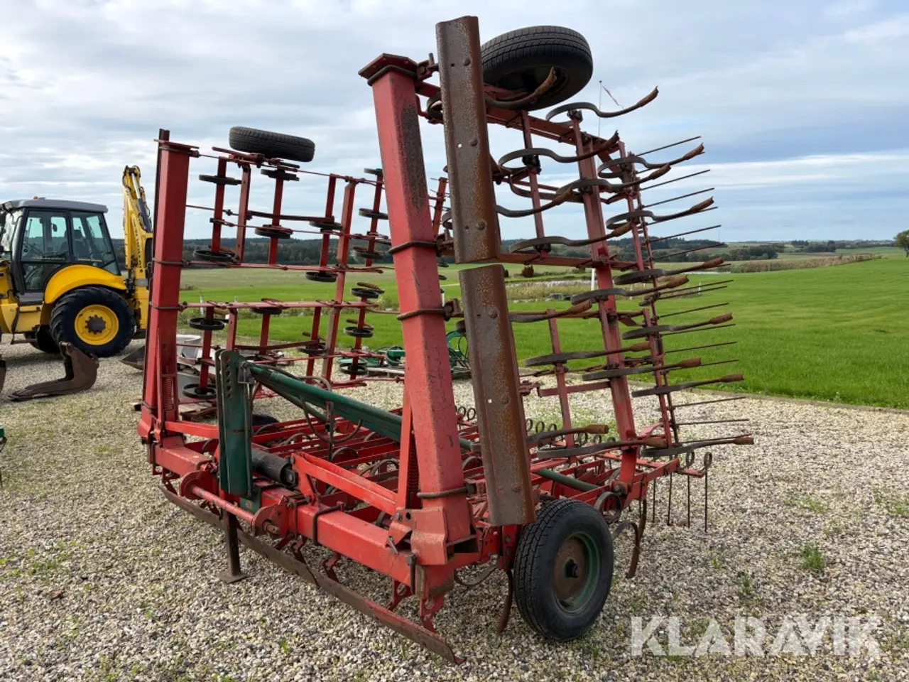 Billede 7 - Såbedsharve Fraugde Model a hydraulisk sammenklapning