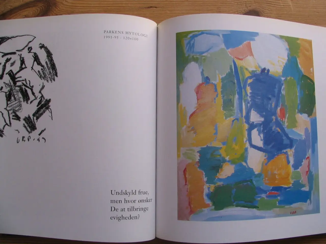 Billede 6 - Grænselandsmaleren Ole Bjørn Petersen (1946-2011)