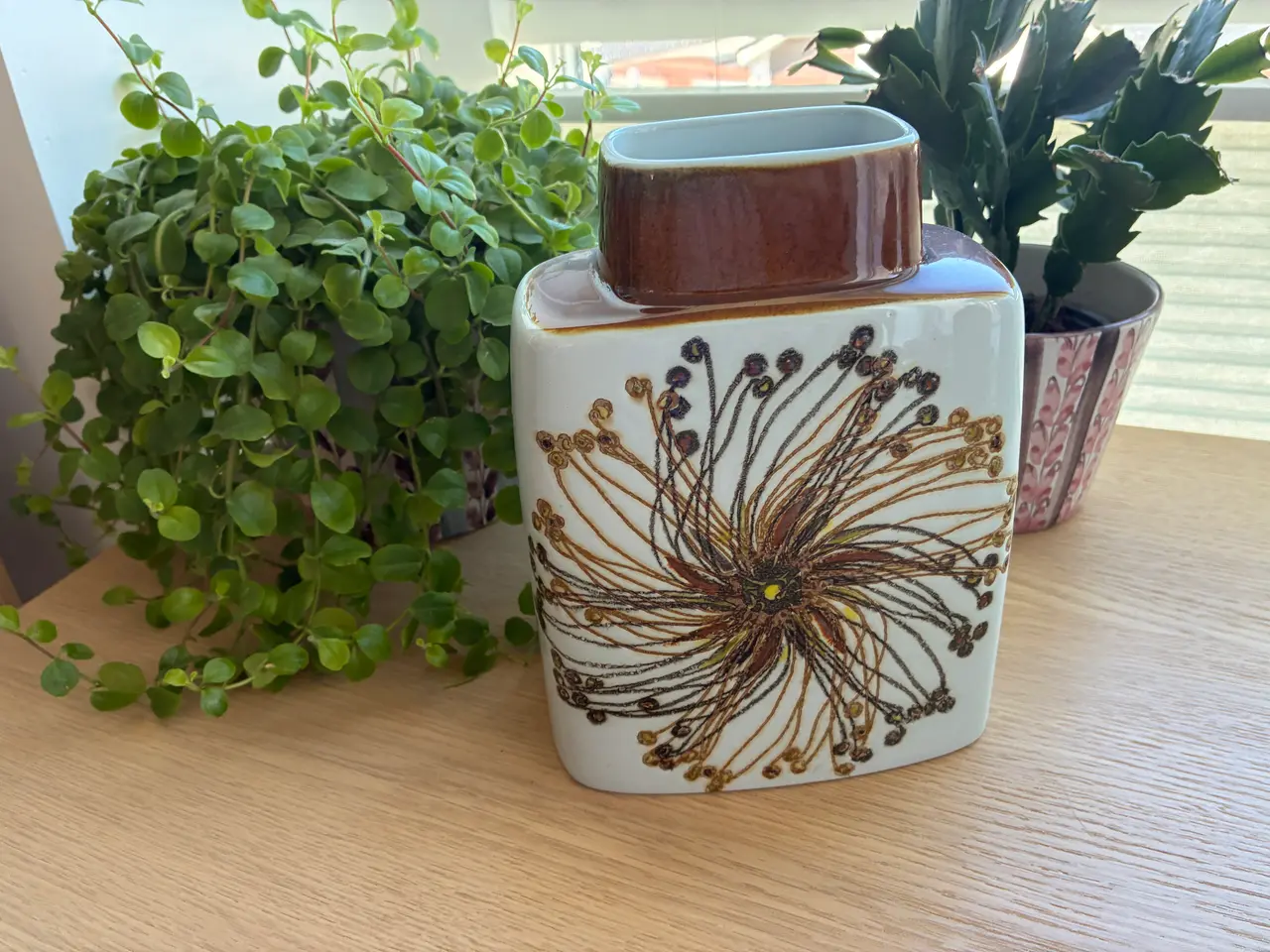 Billede 1 - Fajance Vase, Baca serien - Ellen Malmer