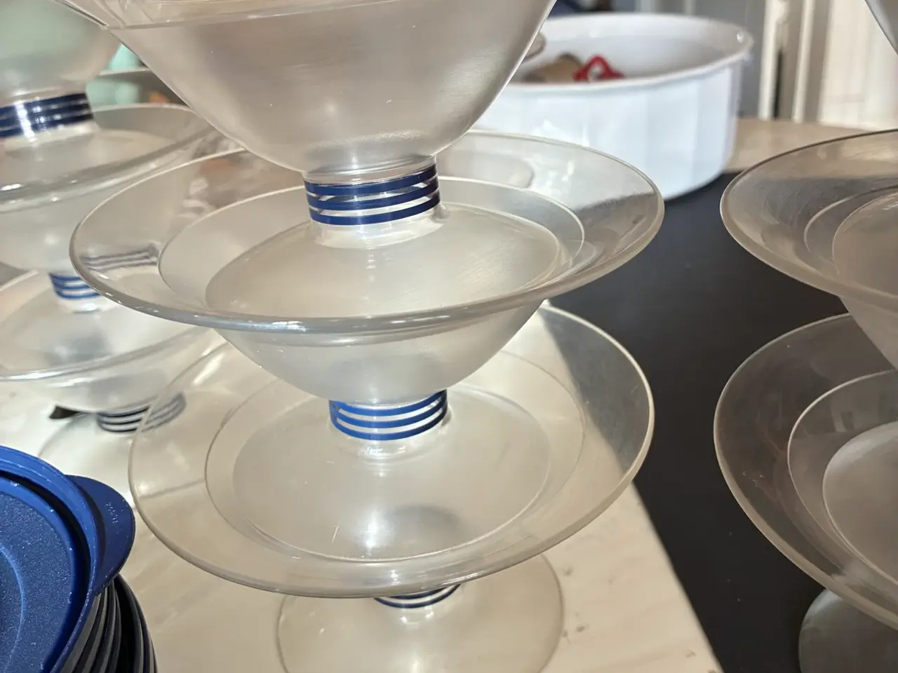 Billede 2 - Tupperware dessertskåke 