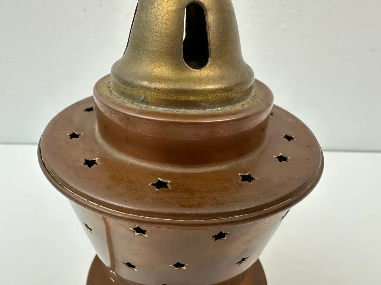 Billede 4 - Vintage lampe kobber / messing