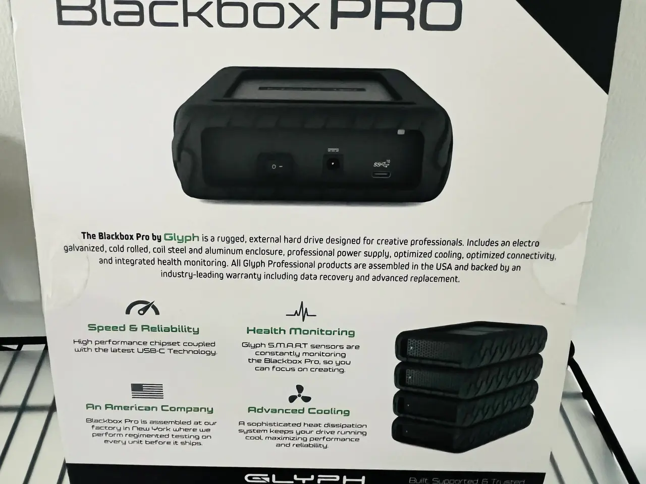 Billede 2 - Ekstern harddisk GLYPH BLACKBOX Pro 2 TB