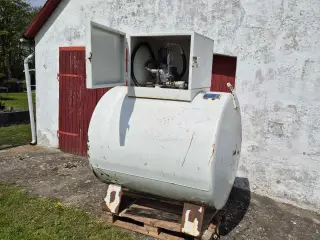 Dieseltank 1400 ltr.
