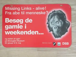 Reklameskilt fra bybus fra 1990’erne