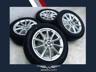 5x112 17" ET52 nav 66,6ø BMW sommersæt inkl.TPMS