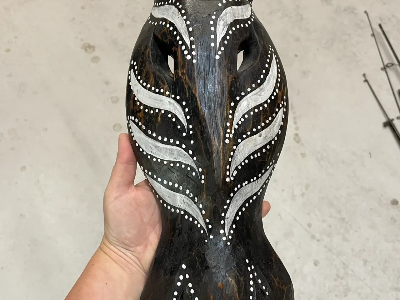 Billede 1 - Vægophæng zebra maske
