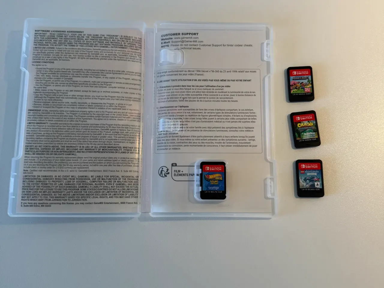 Billede 4 - Nintendo Switch V2 (2019) + 4 spil + tilbehør