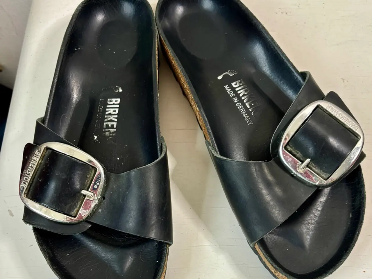 Billede 1 - Birkenstock, Madrid Big Buckle sort, str 38