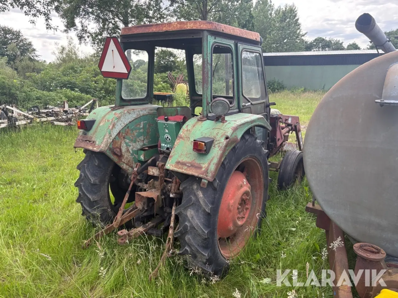 Billede 5 - Veterantraktor Deutz D5006 med frontlæsser