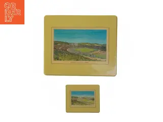 Vintage borddkånere (str. 19,5x23,5 og 9x11 cm)
