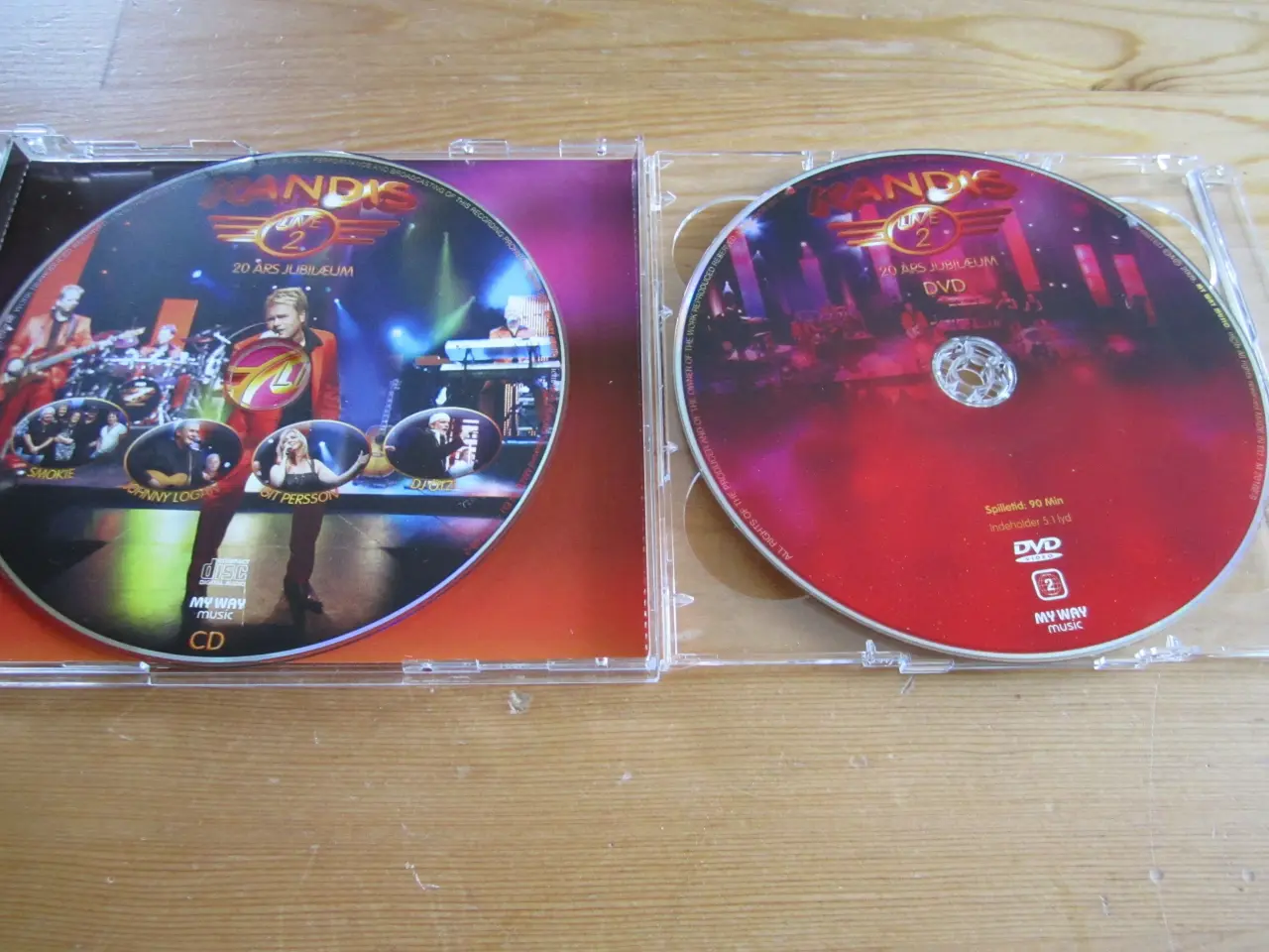 Billede 3 - KANDIS. Live CD + DVD.