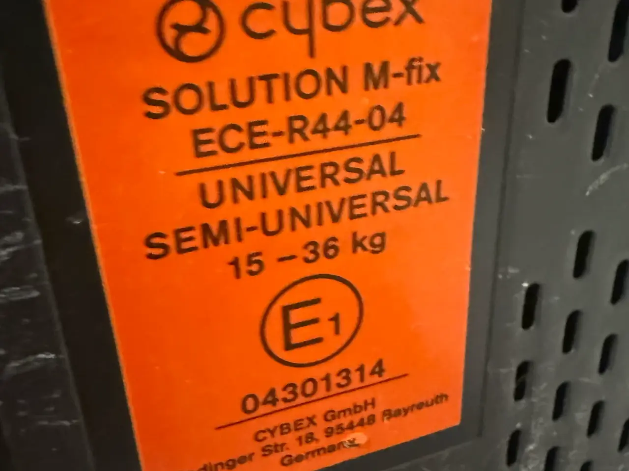 Billede 5 - 350 kr Cybercity autostol 15 - 36 kg