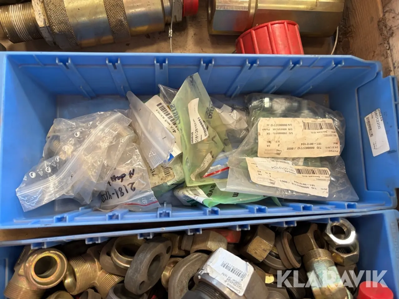 Billede 7 - Hydraulik fittings - 3 kasser