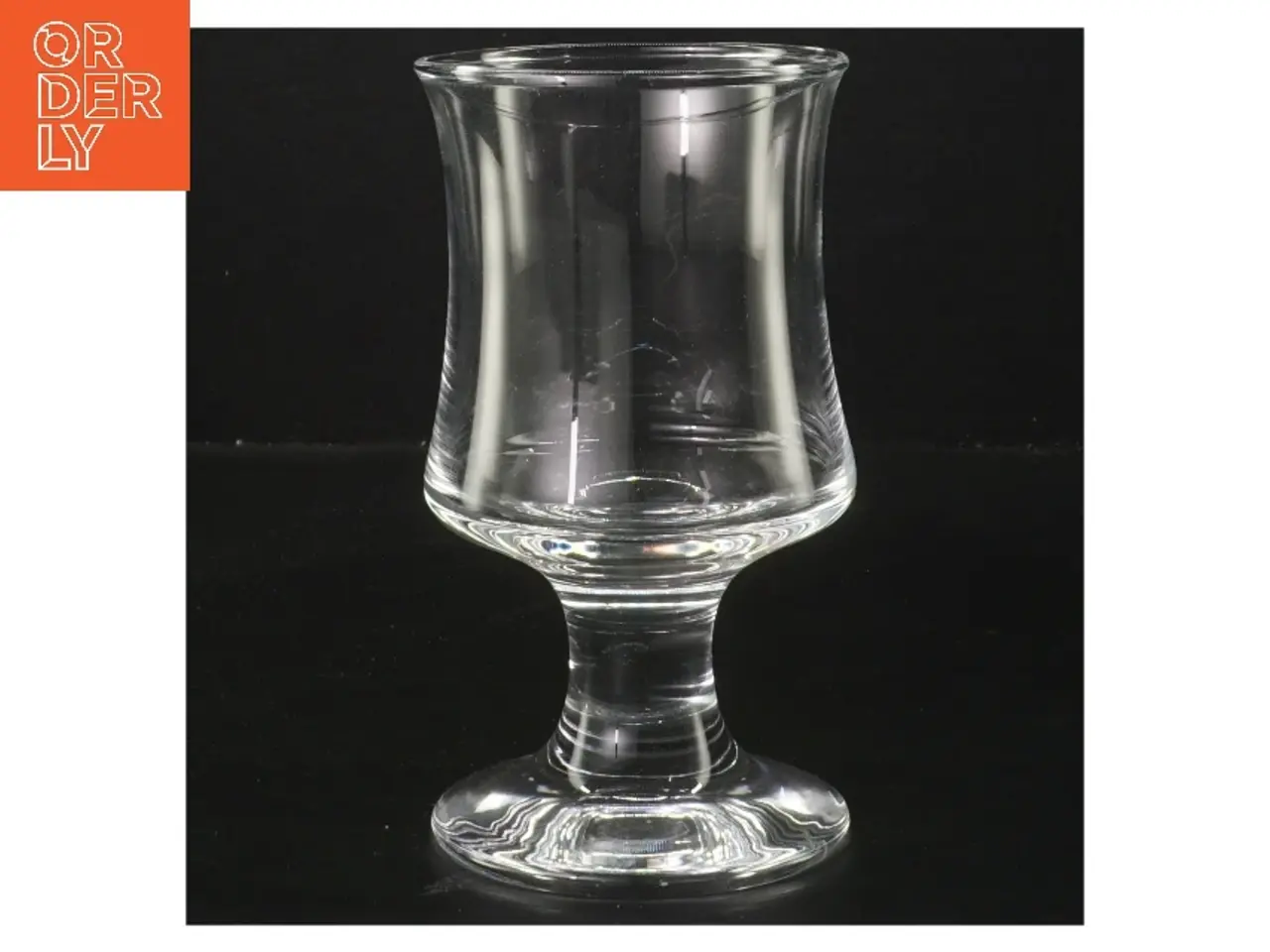 Billede 1 - Klart glas (str. Ø 8,5 cm længde 15,5 cm)