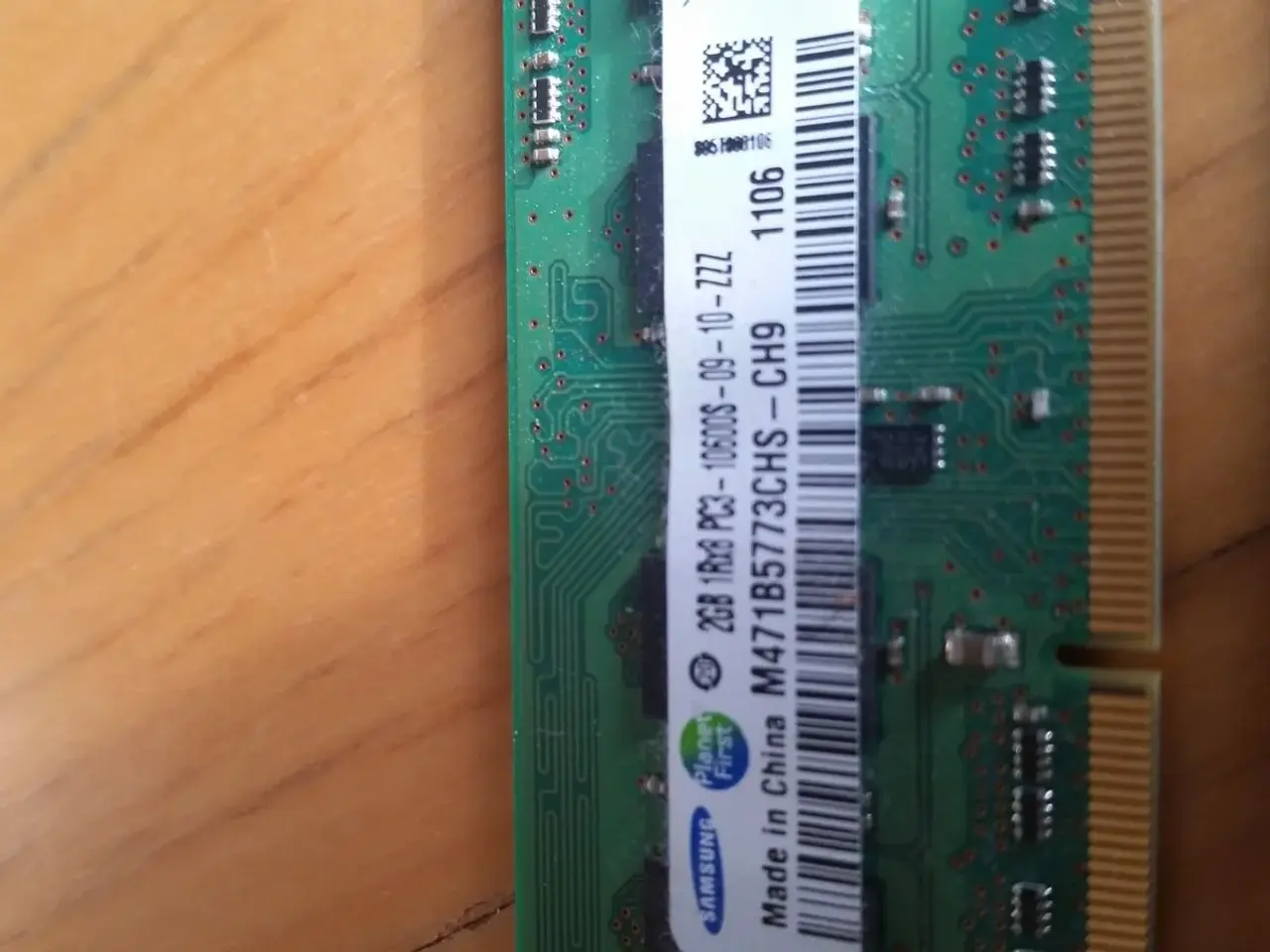 Billede 2 - 2X2GB Samsung DDR3 ram.