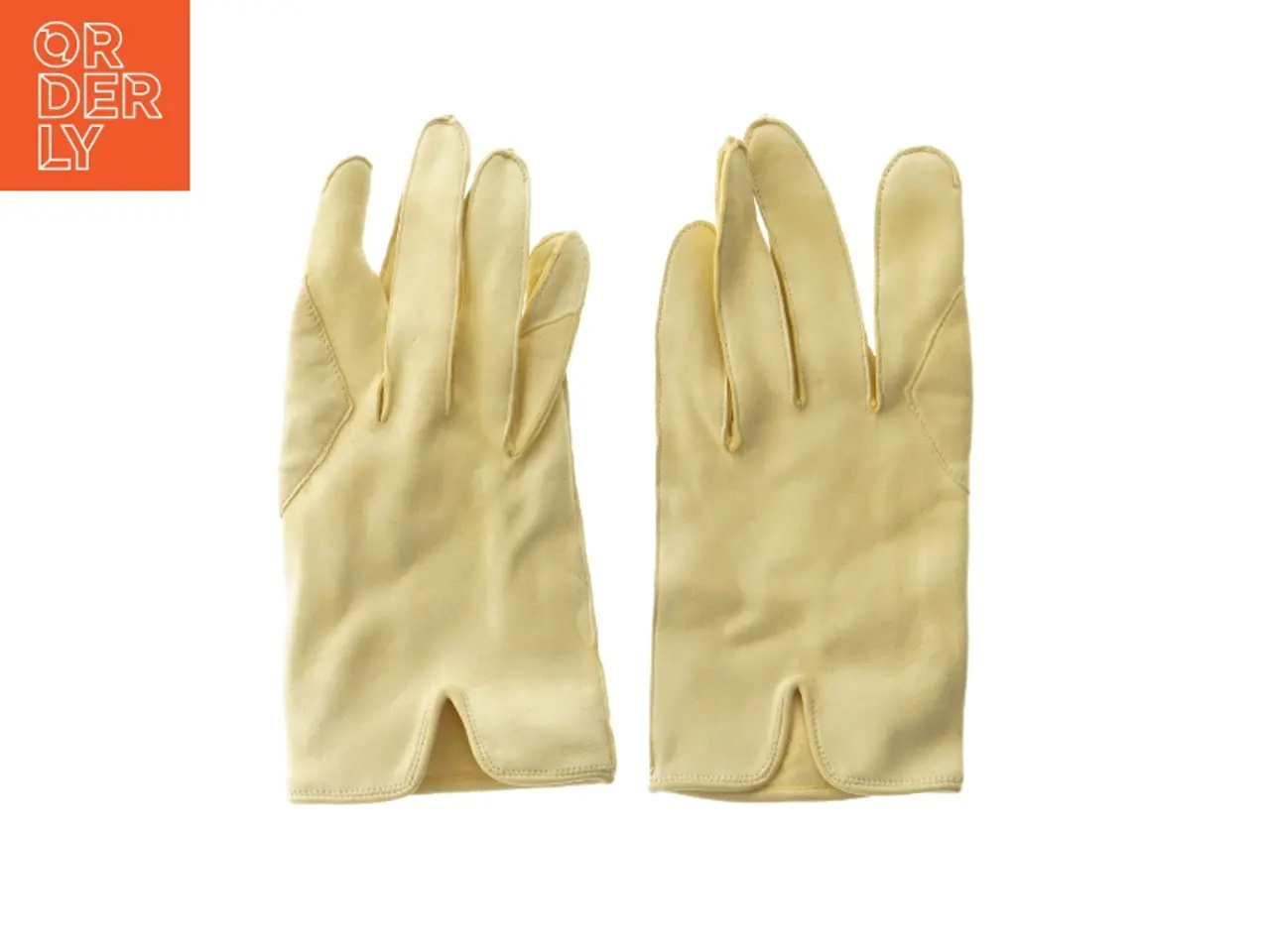 Billede 1 - Gule handsker fra Echt Rentier (str. 23 cm)