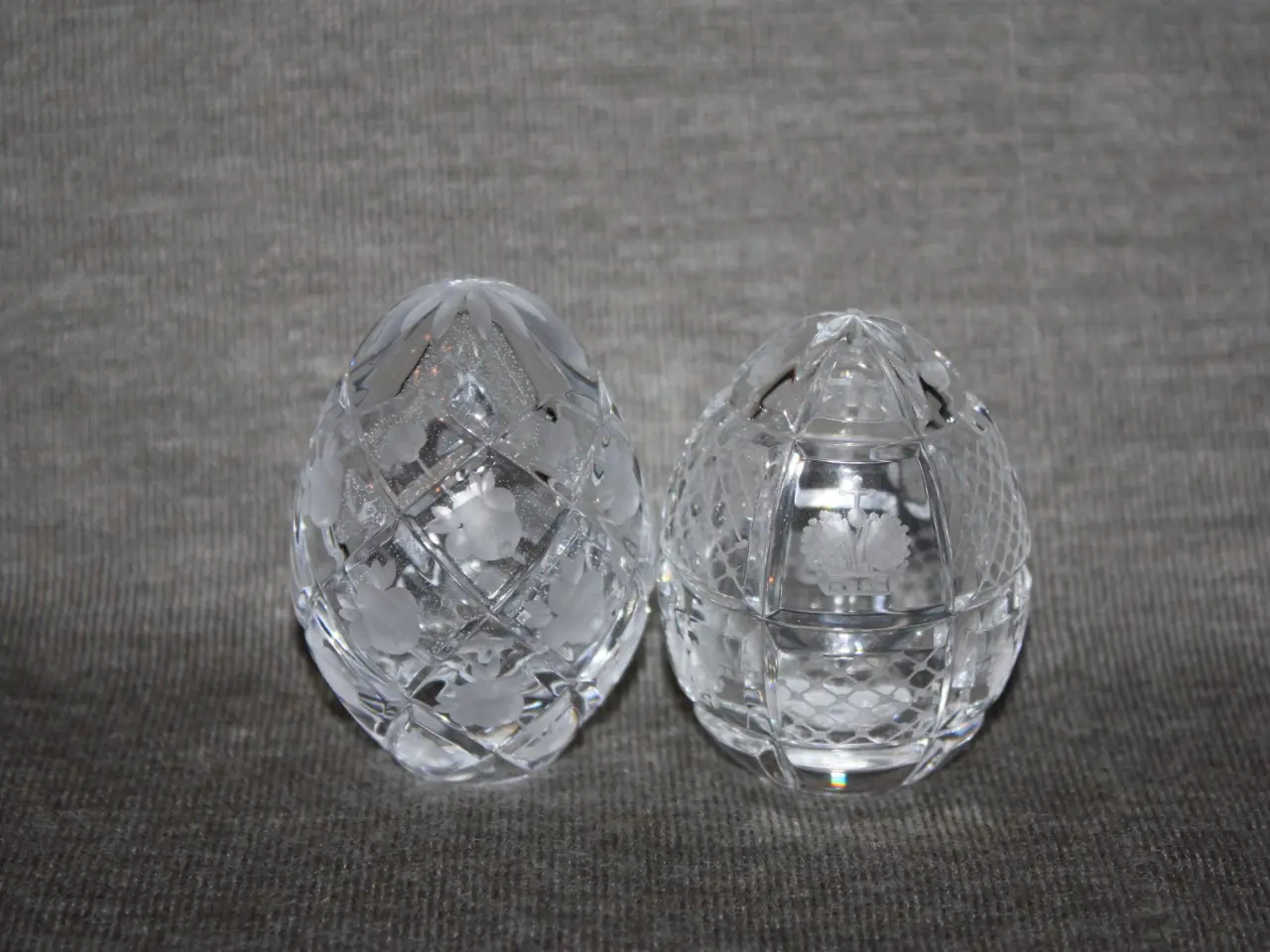 Billede 1 - Russisk glas Påske æg højde 6 cm