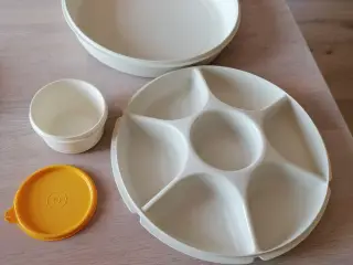 Tupperware serveringscenter med låg