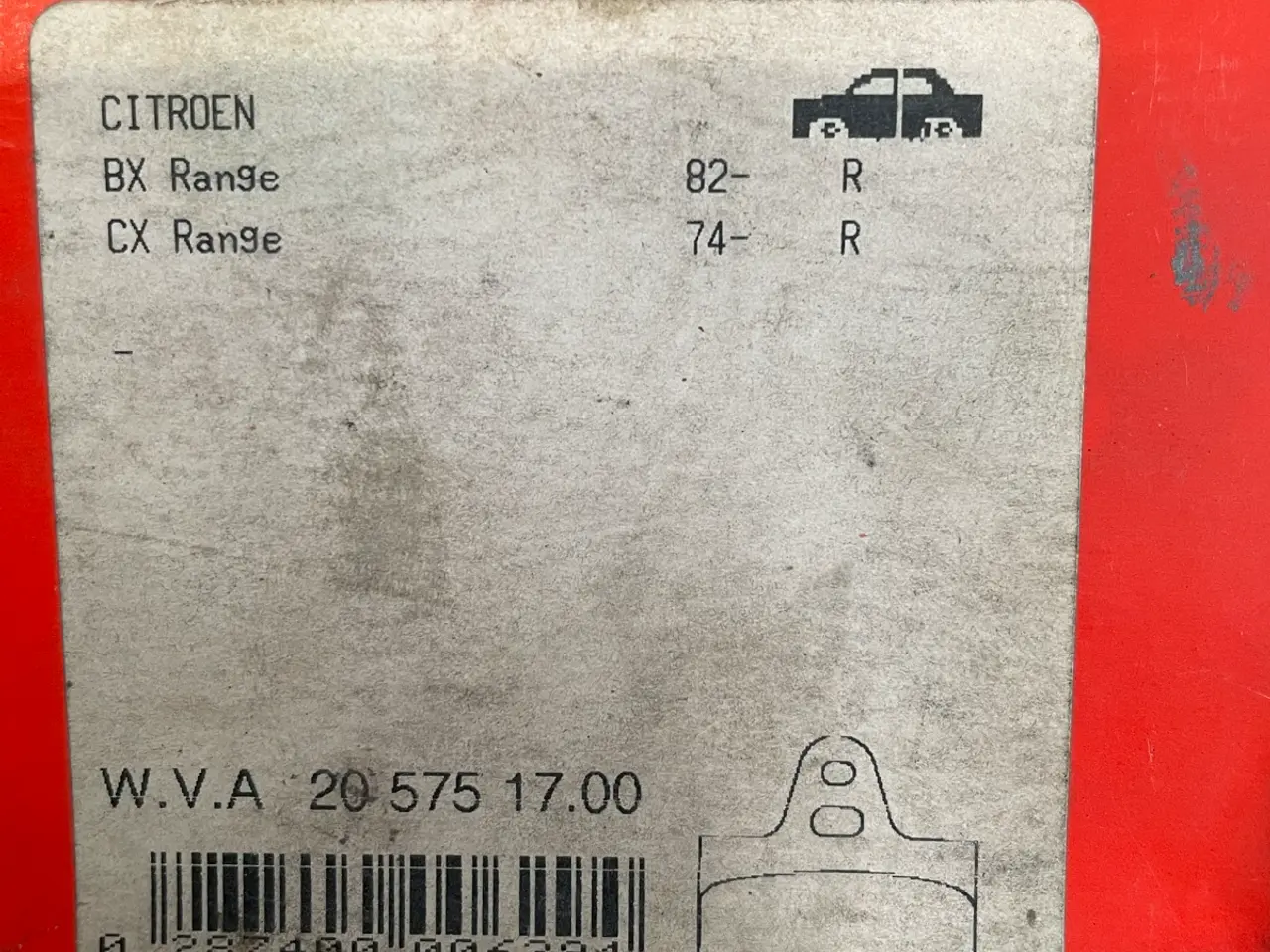 Billede 1 - Bremseklodser Citroen