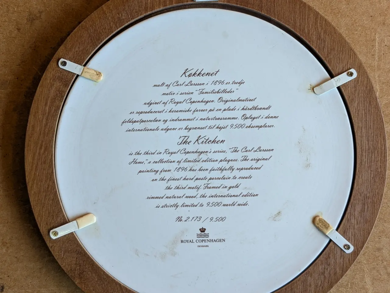 Billede 13 - 6 Carl Larsson platter fra B&G.