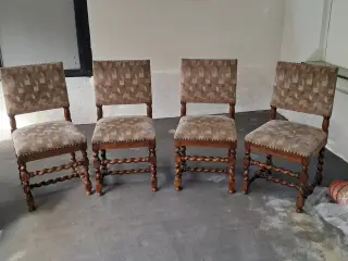 4 stk Spisebordsstole