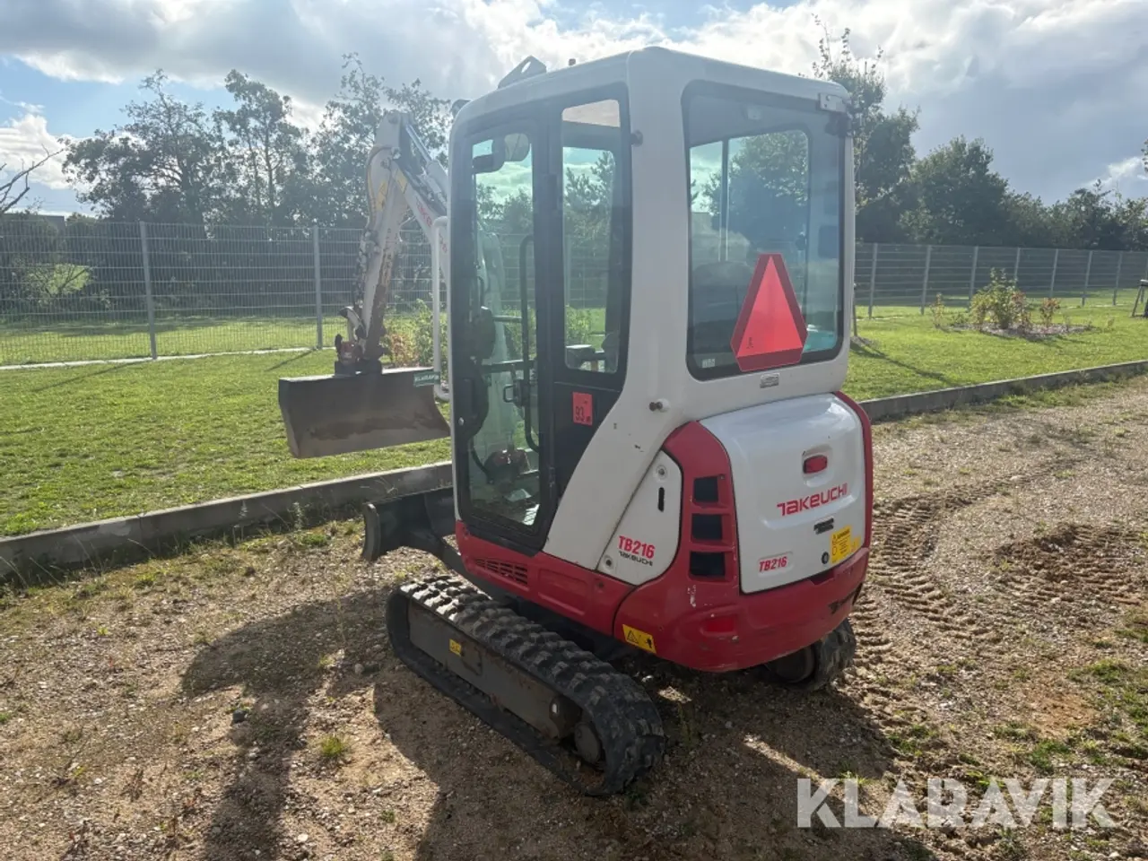 Billede 3 - Minigraver Takeuchi TB216