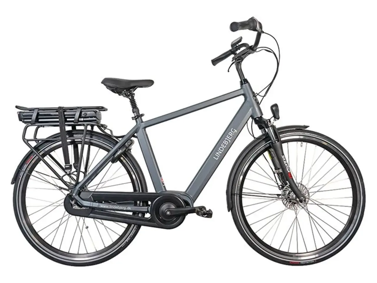 Billede 1 - Lindebjerg 28'' Elcykel - Center H - Stone Grey