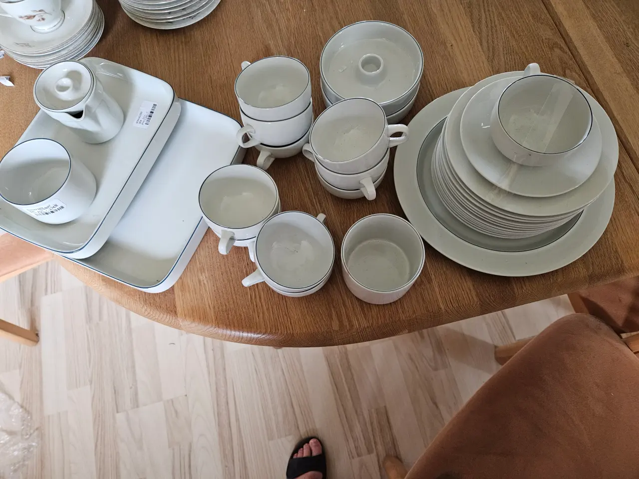 Billede 2 - KGL PORCELÆN BLÅKANT
