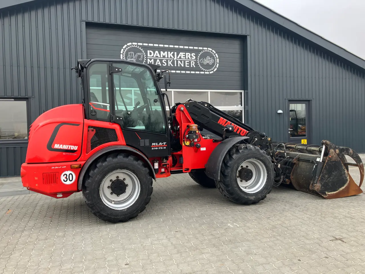 Billede 2 - Manitou med ny Dæk