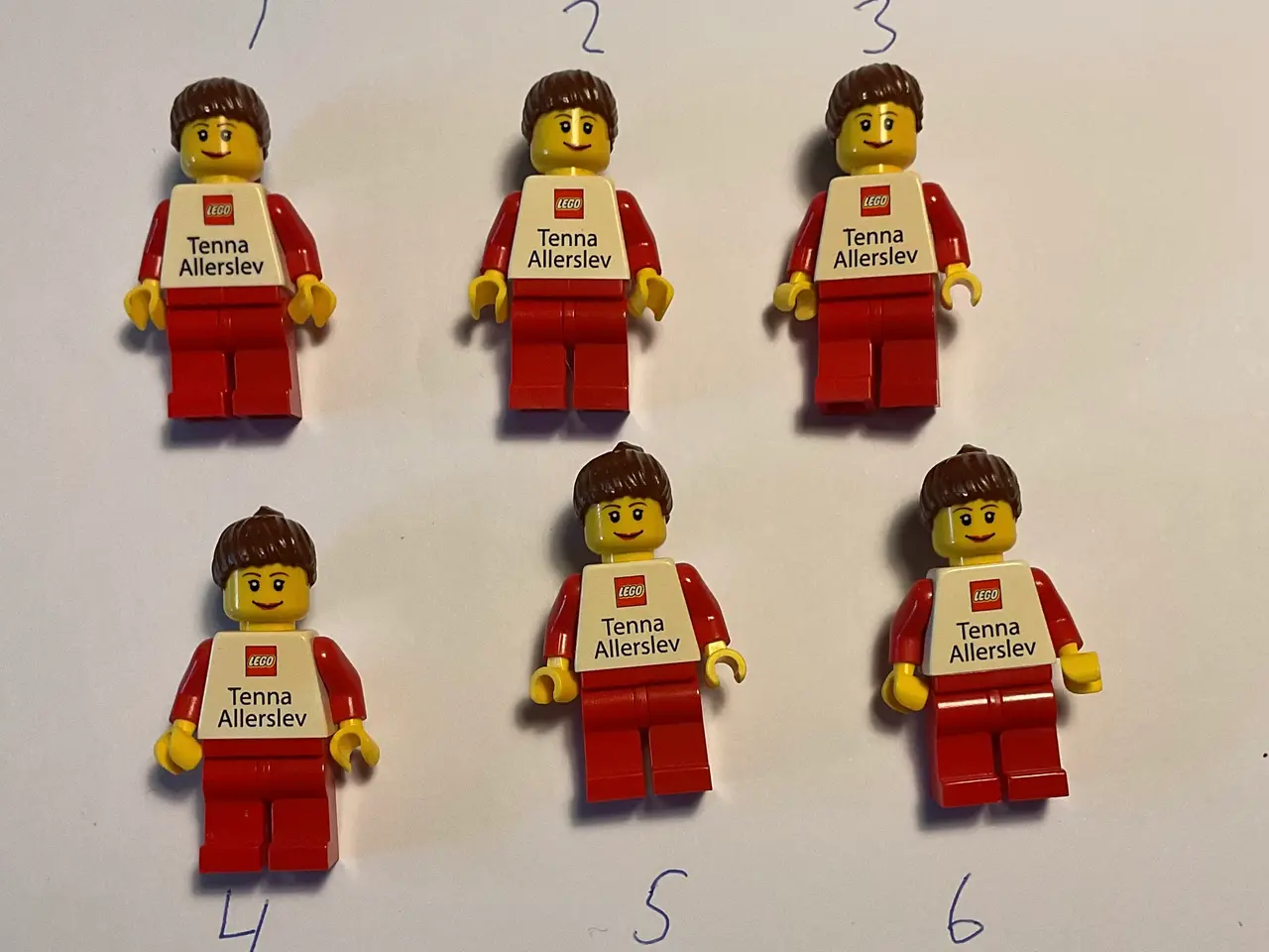 Billede 1 - Tenna Allerslev Lego visitkort